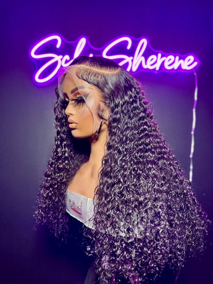 Raw HD Burmese Curly Frontal Wig