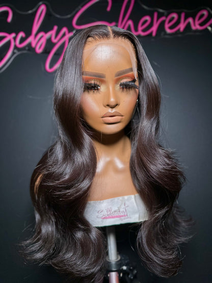 Raw HD Body Wave Lace Closure Wig
