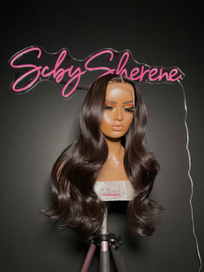 Raw HD Body Wave Lace Closure Wig