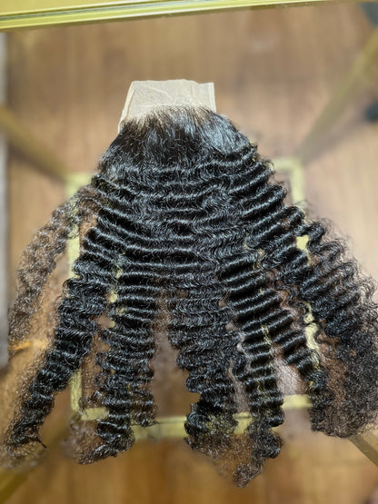 Raw HD Kinky Curly Lace Closure