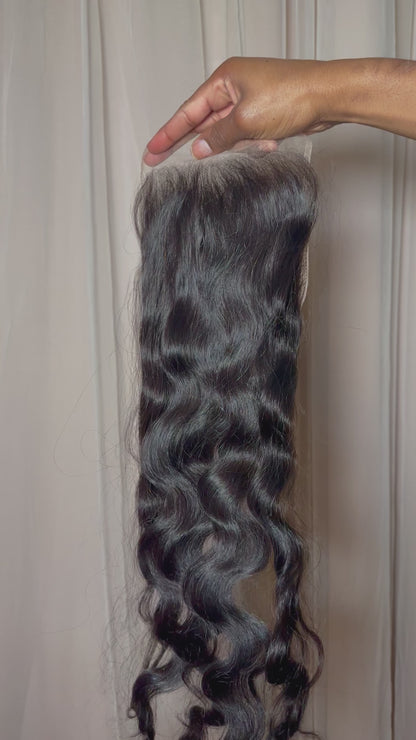 Raw HD Body Wave Lace Closure